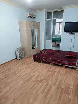 Kirayə verilir 1 otaqlı mənzil 25 m² — Bakı, İnşaatçılar 1 otaq 25.00 m²