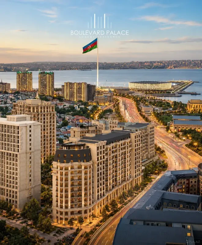 Satılır 2 otaqlı mənzil 66 m²