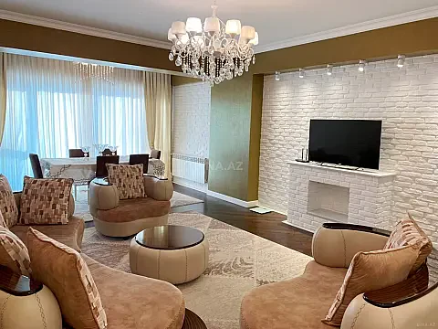 Kirayə verilir 3 otaqlı mənzil 120 m² — Bakı, Xətai 3 otaq 120.00 m²