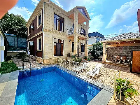 Kirayə verilir 5 otaqlı həyət evi 150 m² — Qəbələ 5 otaq 150.00 m²