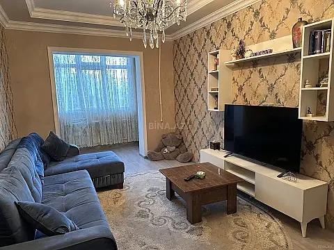 Kirayə verilir 2 otaqlı mənzil 41 m² — Bakı, İnşaatçılar 2 otaq 41.00 m²
