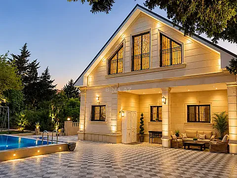 Kirayə verilir 4 otaqlı həyət evi 300 m² — Bakı, Novxanı 4 otaq 300.00 m²