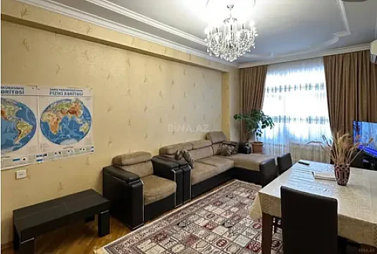 Satılır 3 otaqlı mənzil 90 m² — Bakı, Həzi Aslanov qəs. 3 otaq 90.00 m²