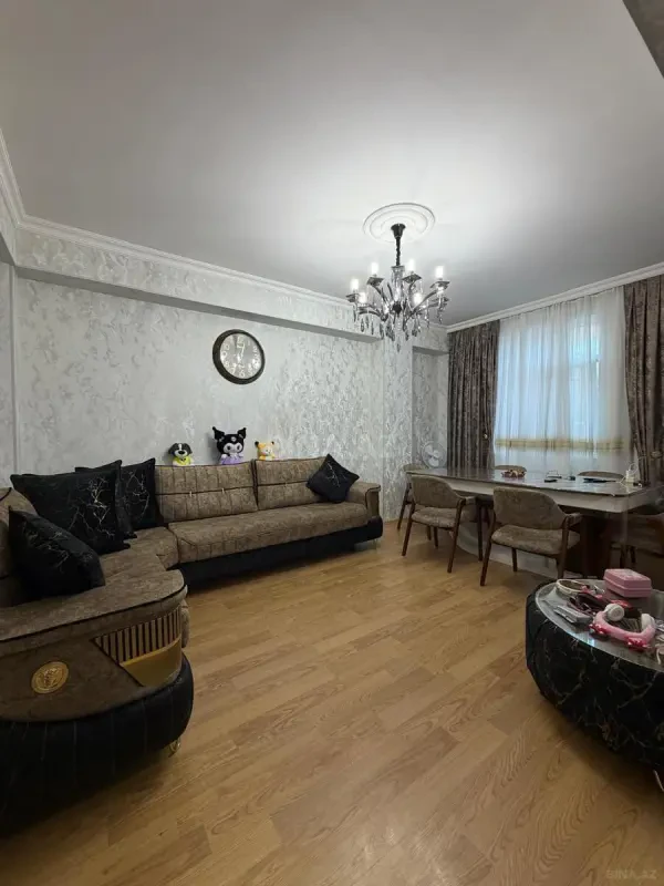 Satılır 2 otaqlı mənzil 44 m²