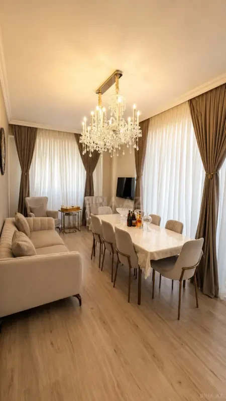 Satılır 3 otaqlı mənzil 104 m²