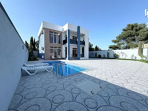 Satılır 5 otaqlı həyət evi 220 m² — Bakı, Novxanı 5 otaq 220.00 m²