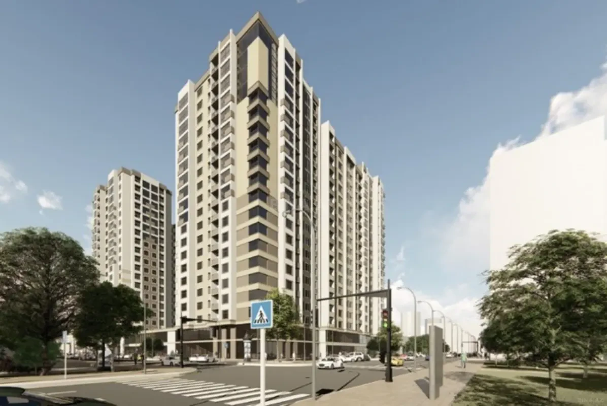 Satılır 2 otaqlı mənzil 77 m²
