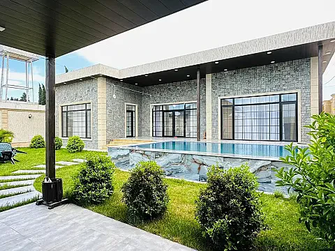 Kirayə verilir 3 otaqlı həyət evi 200 m² — Bakı, Mərdəkan 3 otaq 200.00 m²