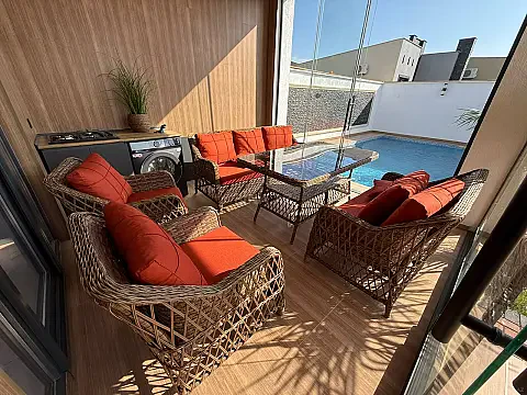 Kirayə verilir 4 otaqlı həyət evi 130 m² — Bakı, Mərdəkan 4 otaq 130.00 m²