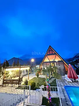 Kirayə verilir 3 otaqlı həyət evi 150 m² — Qəbələ 3 otaq 150.00 m²