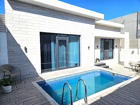 Kirayə verilir 4 otaqlı həyət evi 100 m² — Bakı, Mərdəkan 4 otaq 100.00 m²