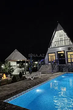 Kirayə verilir 3 otaqlı həyət evi 120 m² — Qəbələ 3 otaq 120.00 m²