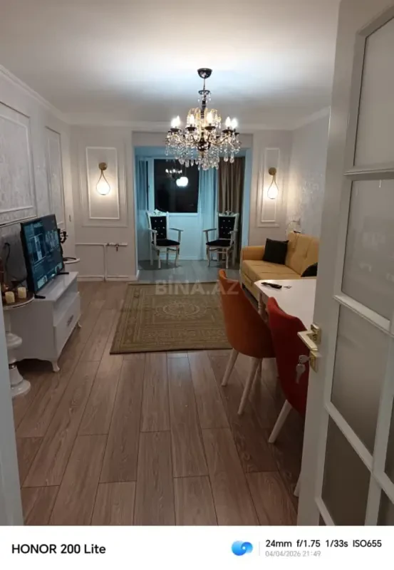 Kirayə verilir 3 otaqlı mənzil 80 m²