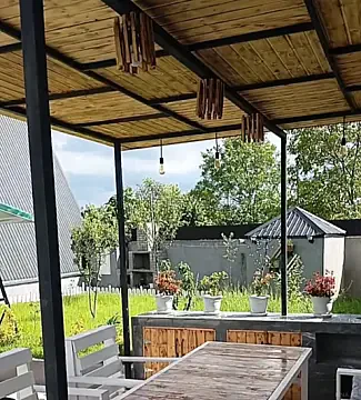 Kirayə verilir 3 otaqlı həyət evi 110 m² — Qəbələ 3 otaq 110.00 m²