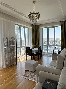Kirayə verilir 2 otaqlı mənzil 65 m² — Bakı, İnşaatçılar 2 otaq 65.00 m²