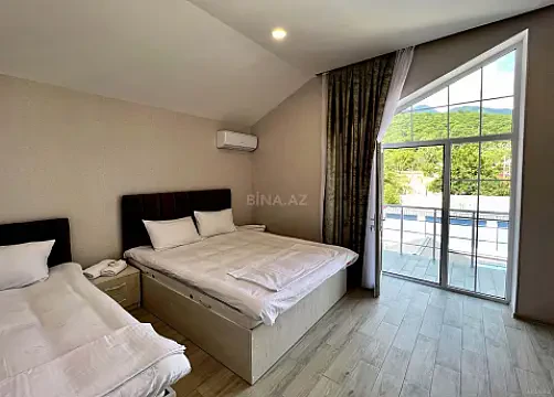 Kirayə verilir 5 otaqlı həyət evi 240 m² — Qəbələ 5 otaq 240.00 m²