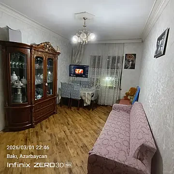Satılır 2 otaqlı mənzil 75 m² — Bakı, Yeni Günəşli 2 otaq 75.00 m²