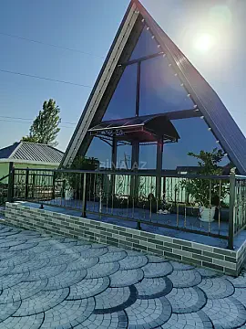 Kirayə verilir 3 otaqlı həyət evi 100 m² — Qəbələ 3 otaq 100.00 m²