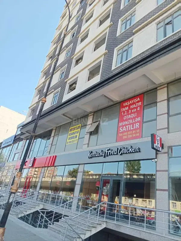 Kirayə verilir 3 otaqlı mənzil 100 m²