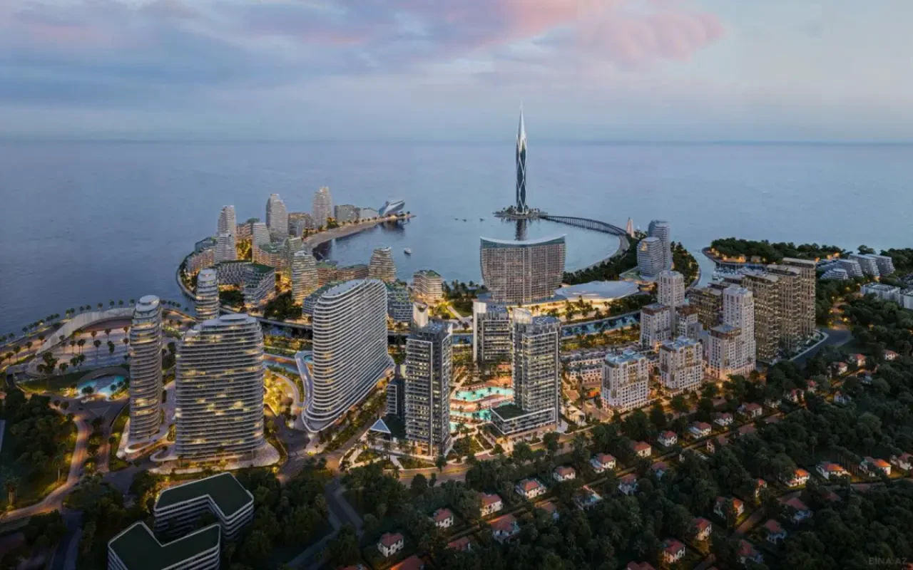Satılır 1 otaqlı mənzil 45 m²
