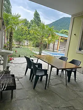 Kirayə verilir 2 otaqlı həyət evi 120 m² — Qəbələ 2 otaq 120.00 m²