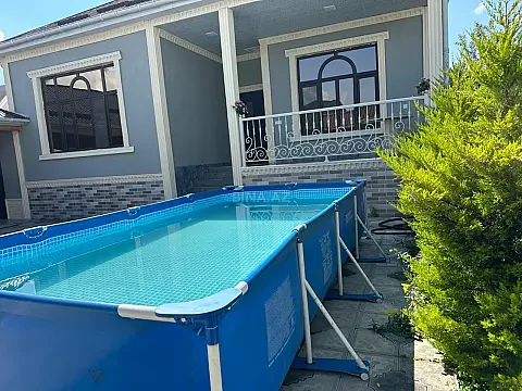 Kirayə verilir 3 otaqlı həyət evi 175 m² — Qəbələ 3 otaq 175.00 m²