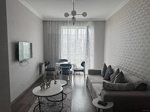 Kirayə verilir 2 otaqlı mənzil 60 m² — Bakı 2 otaq 60.00 m²