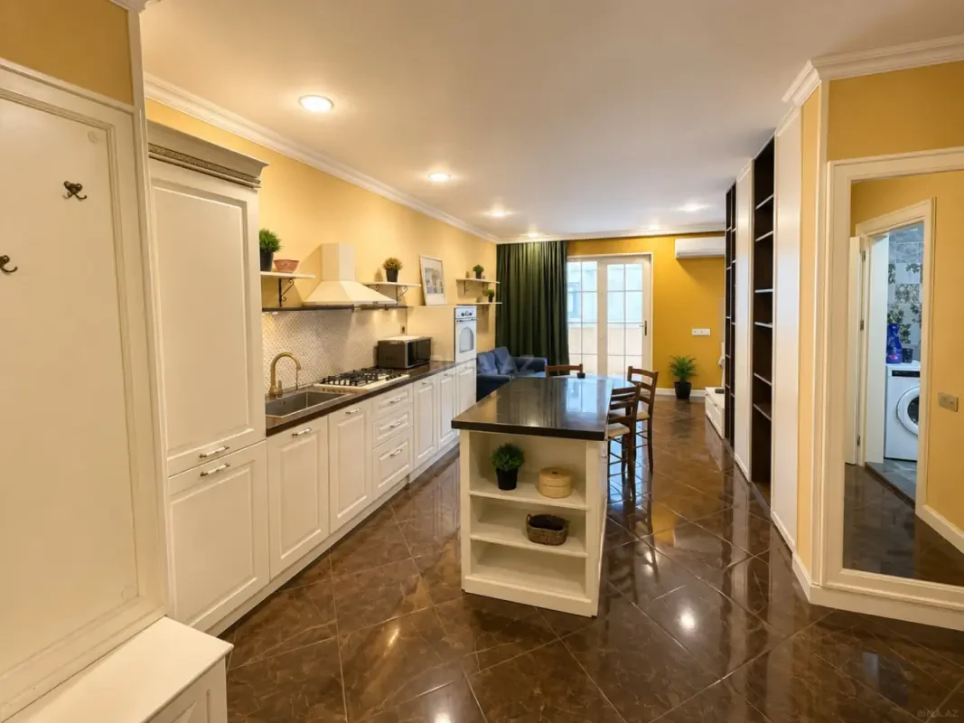 Kirayə verilir 1 otaqlı mənzil 55 m²