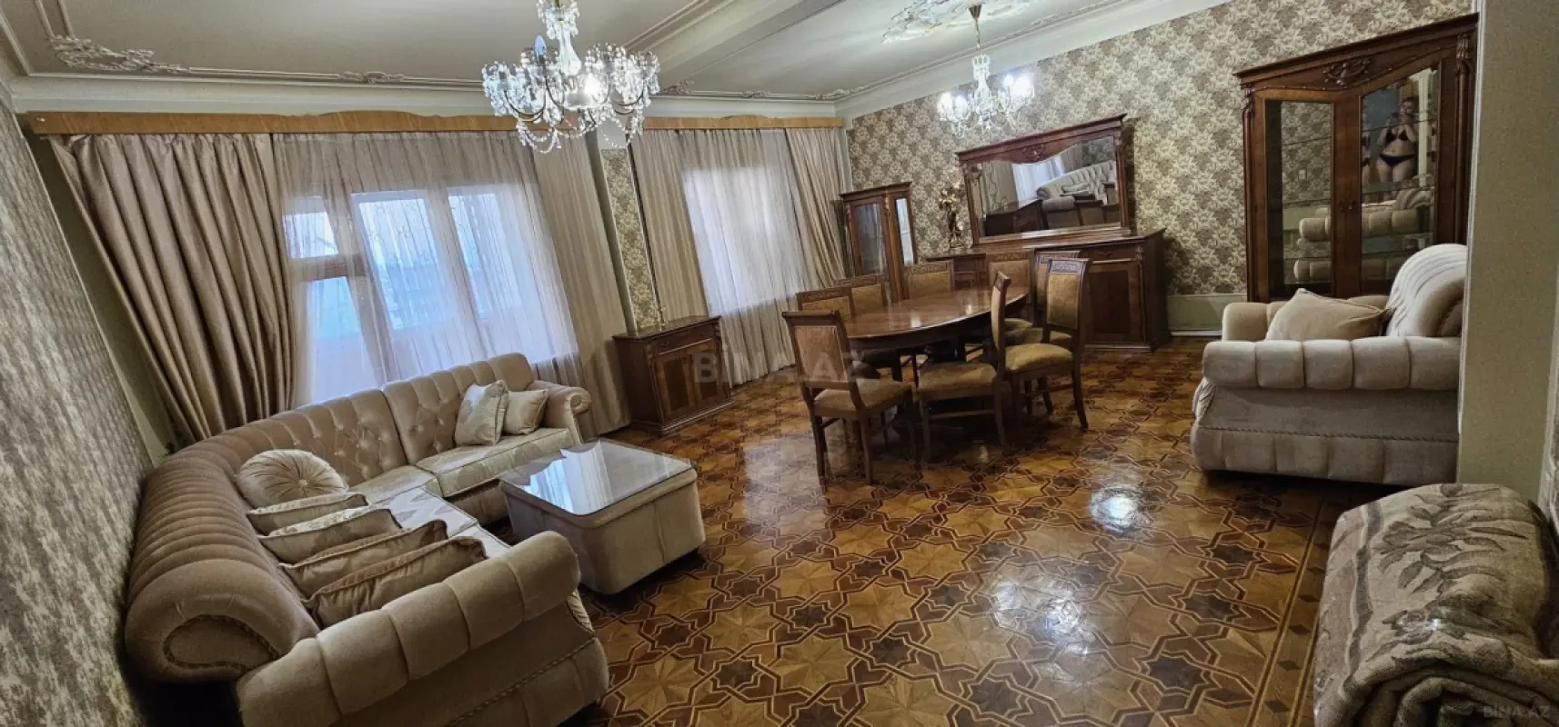 Kirayə verilir 4 otaqlı mənzil 100 m²