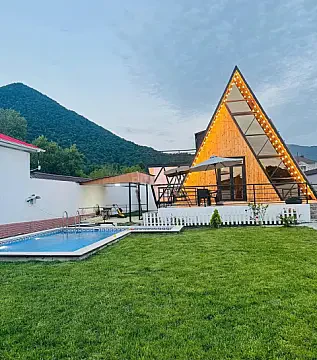 Kirayə verilir 3 otaqlı həyət evi 120 m² — Qəbələ 3 otaq 120.00 m²