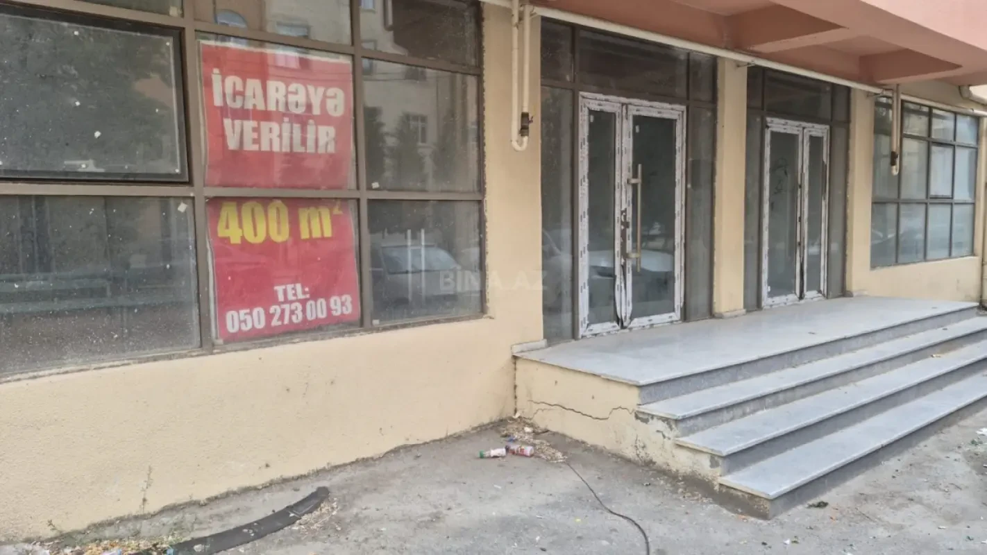 Kirayə verilir obyekt 400 m²