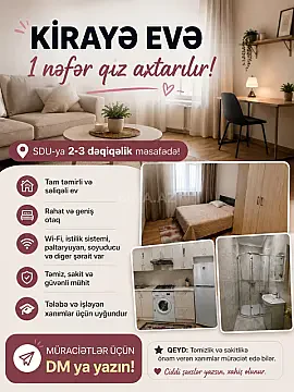 Kirayə verilir 3 otaqlı mənzil 70 m² — Sumqayıt 3 otaq 70.00 m²