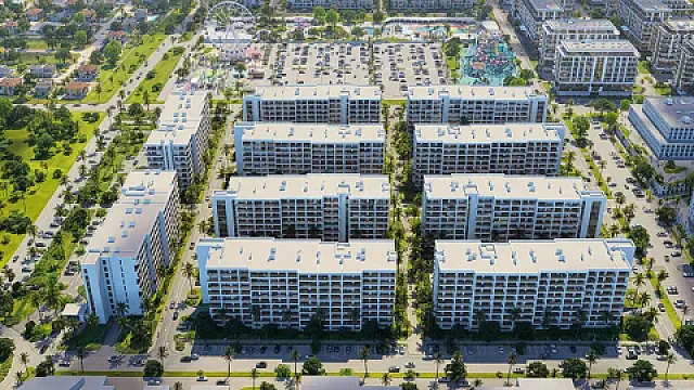 Satılır 2 otaqlı mənzil 57.4 m² — Bakı, Sea Breeze 2 otaq 57.40 m²