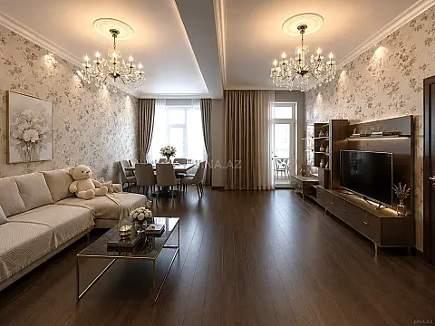 Satılır 4 otaqlı mənzil 165 m² — Bakı 4 otaq 165.00 m²