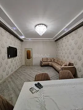 Kirayə verilir 3 otaqlı mənzil 110 m² — Bakı, Memar Əcəmi yanı 3 otaq 110.00 m²