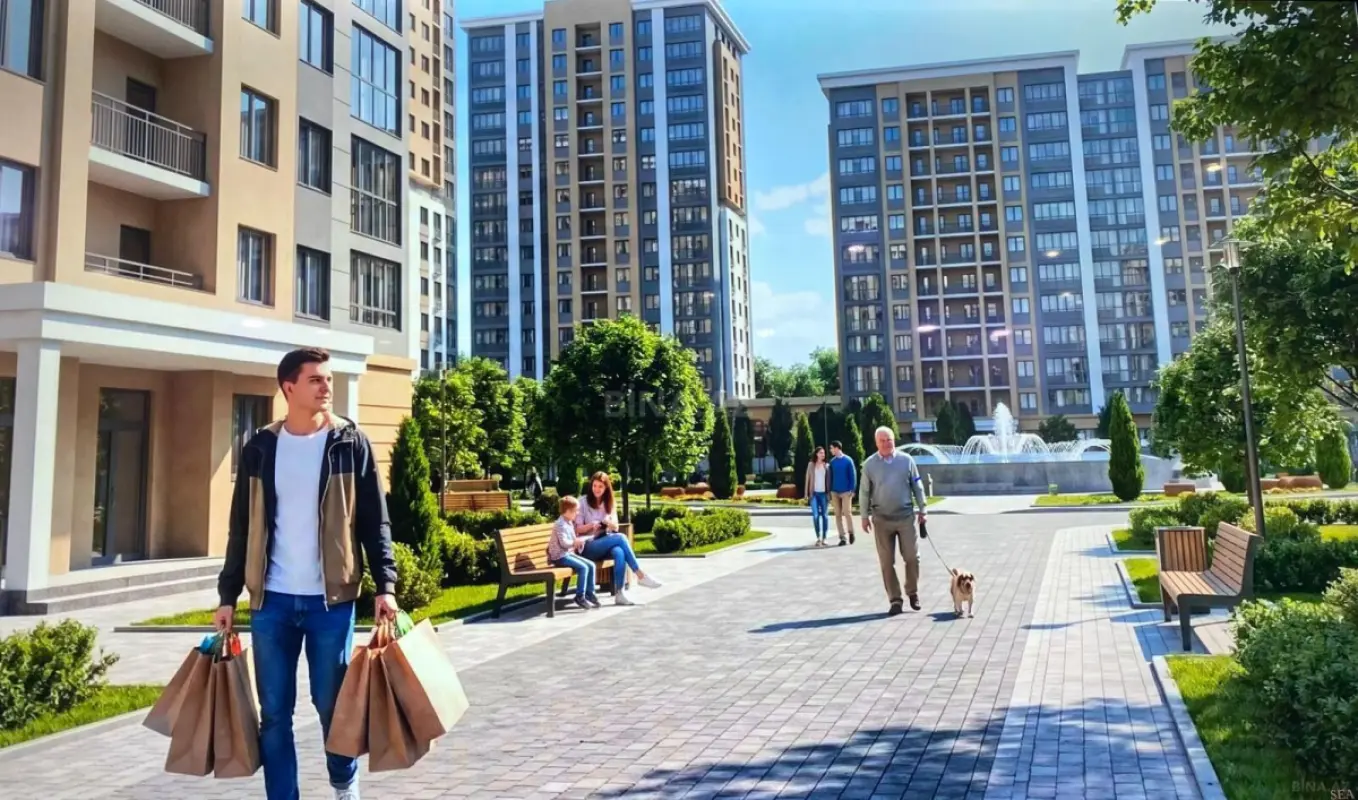 Satılır 3 otaqlı mənzil 82 m²