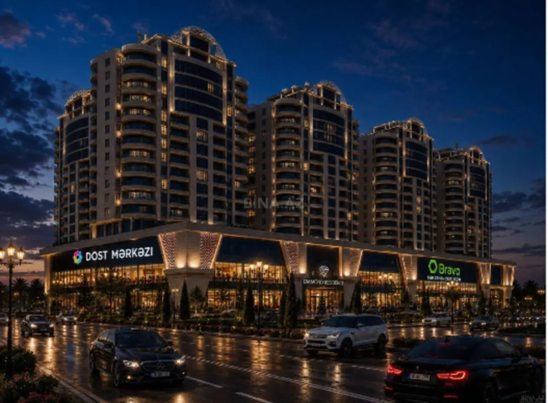 Satılır 3 otaqlı mənzil 129 m²
