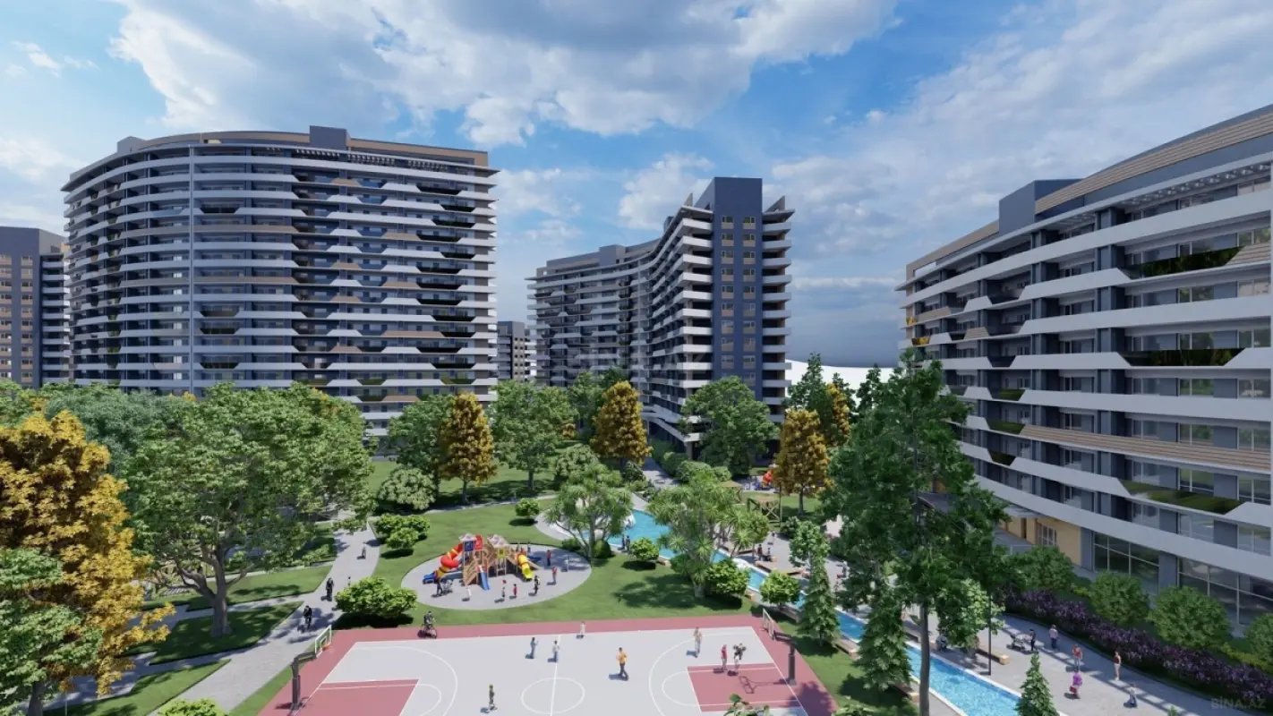 Satılır 2 otaqlı mənzil 80.5 m²