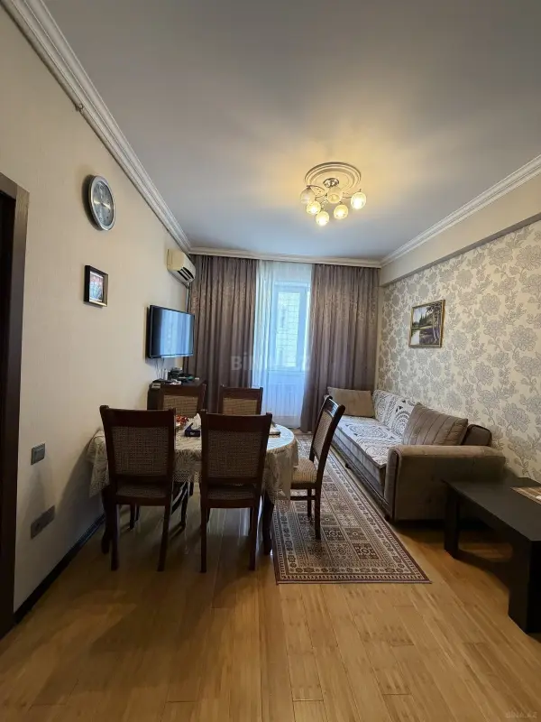 Satılır 2 otaqlı mənzil 44 m²
