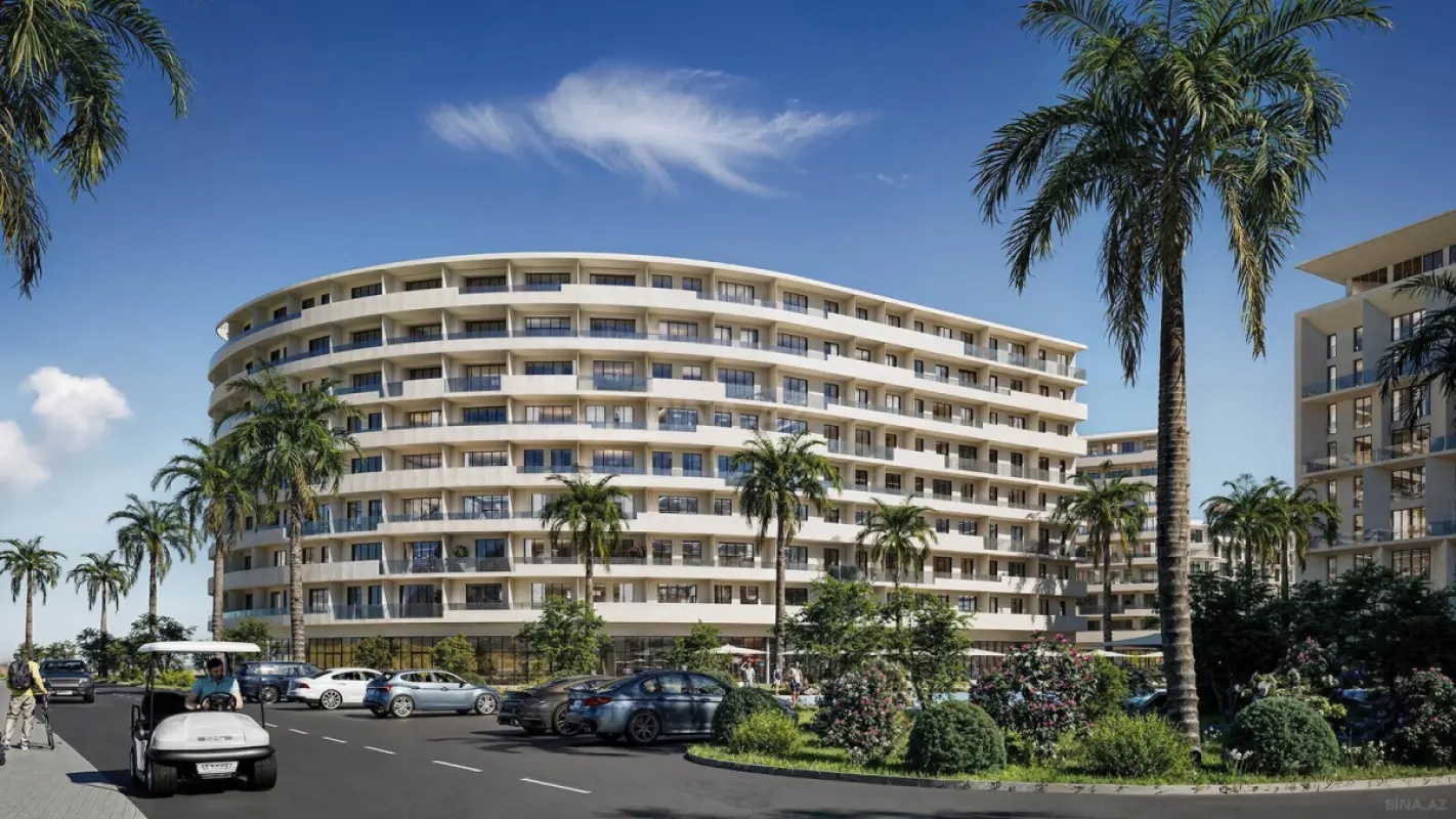 Satılır 1 otaqlı mənzil 43.8 m²