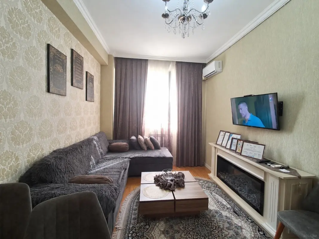 Satılır 2 otaqlı mənzil 44 m²