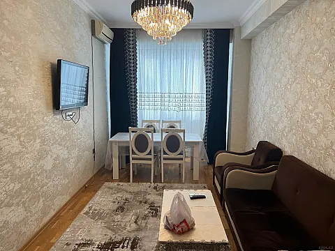 Kirayə verilir 2 otaqlı mənzil 50 m² — Xırdalan 2 otaq 50.00 m²