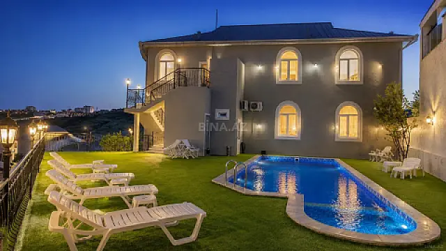 Kirayə verilir 5 otaqlı həyət evi 350 m² — Bakı, Badamdar 5 otaq 350.00 m²
