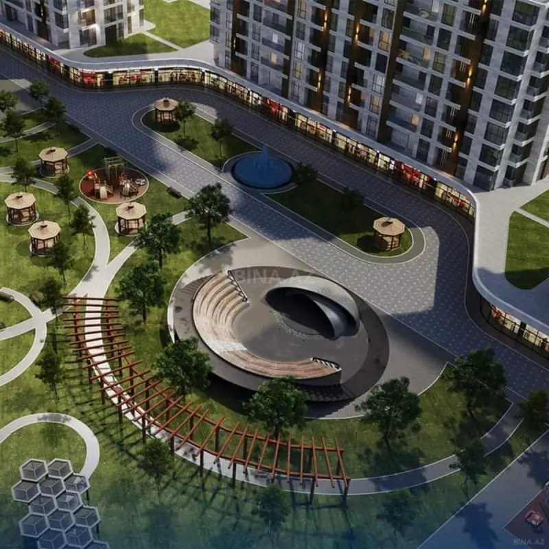Satılır 2 otaqlı mənzil 77 m²