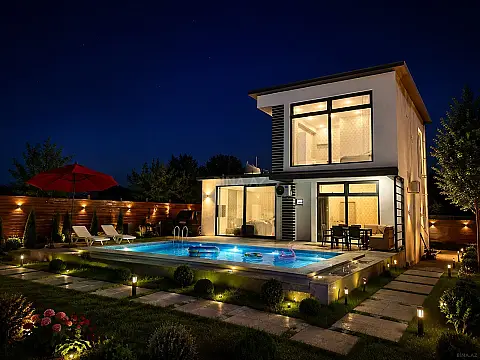 Kirayə verilir 3 otaqlı həyət evi 150 m² — Qəbələ 3 otaq 150.00 m²