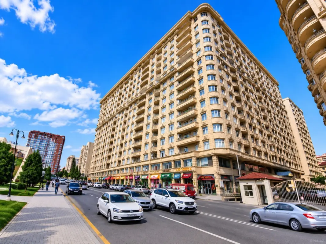 Satılır 4 otaqlı mənzil 169 m²