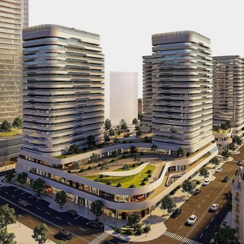 Satılır 2 otaqlı mənzil 100 m²