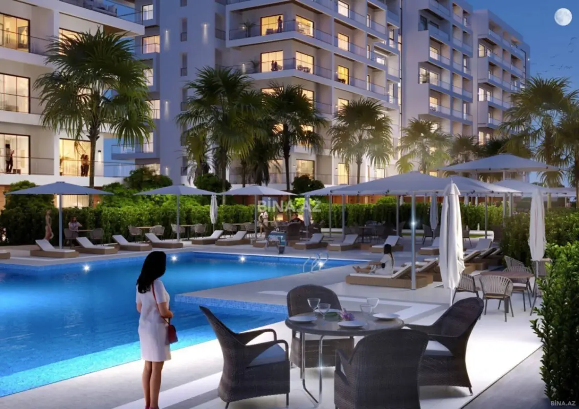 Satılır 1 otaqlı mənzil 57 m²