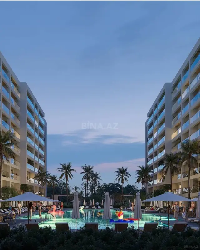 Satılır 1 otaqlı mənzil 40.7 m²