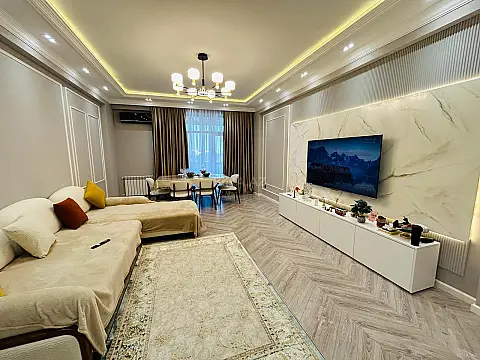 Satılır 3 otaqlı mənzil 122.5 m² — Bakı 3 otaq 122.50 m²